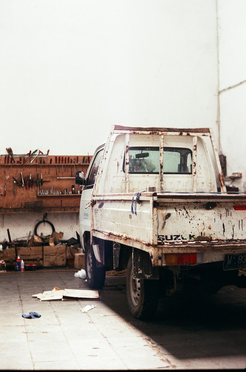 Classic truck restoration project