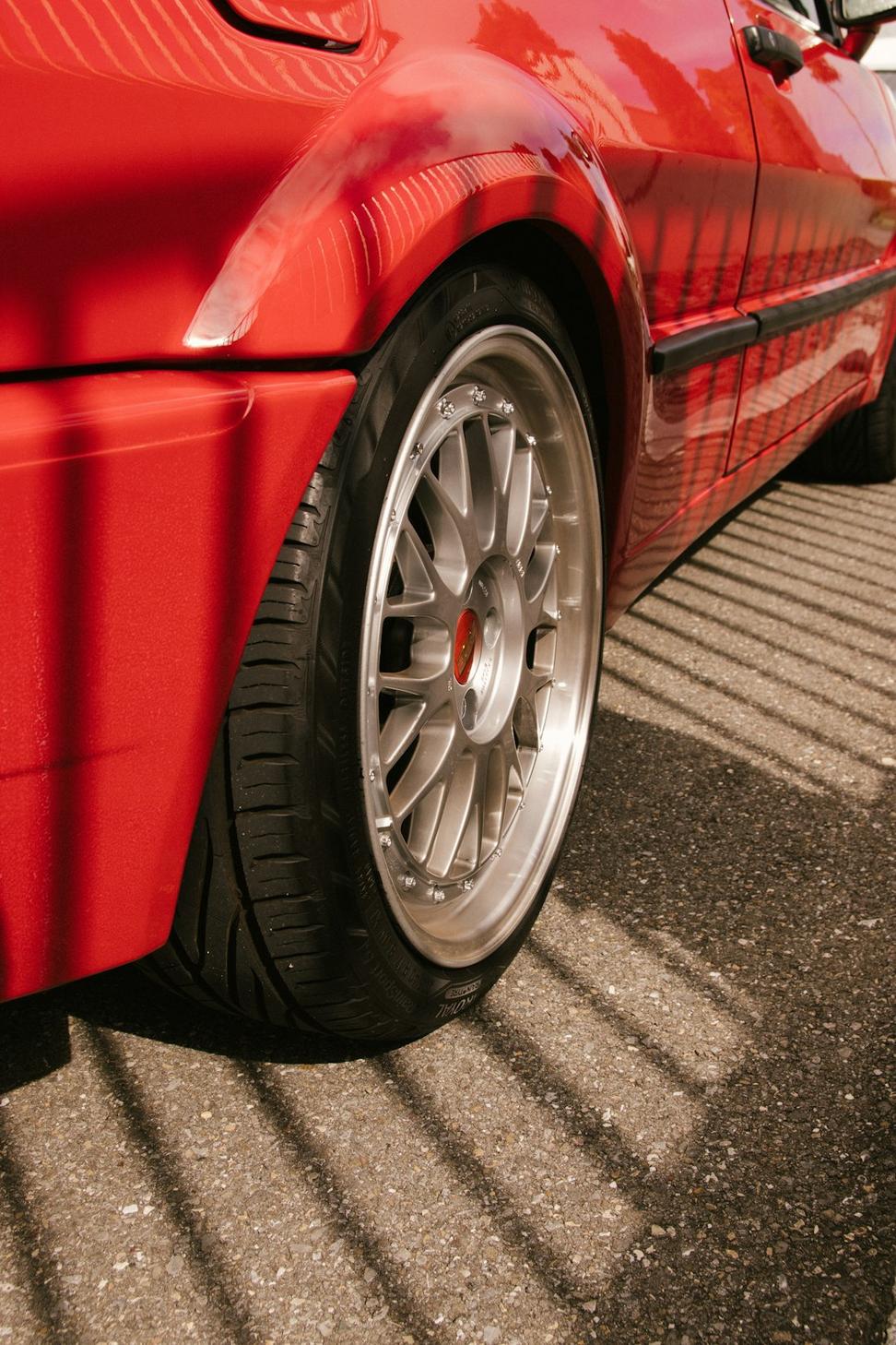 Custom wheel and tire setup